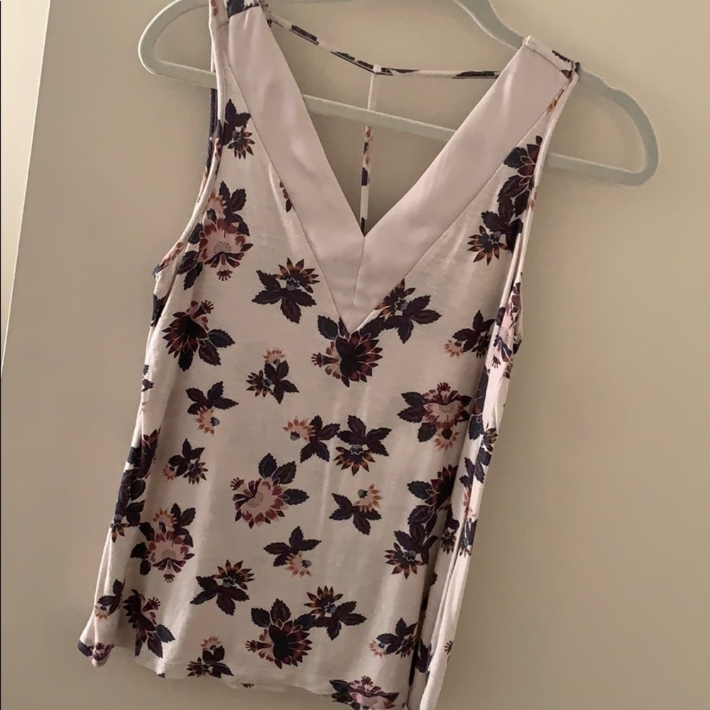 Floral tank top